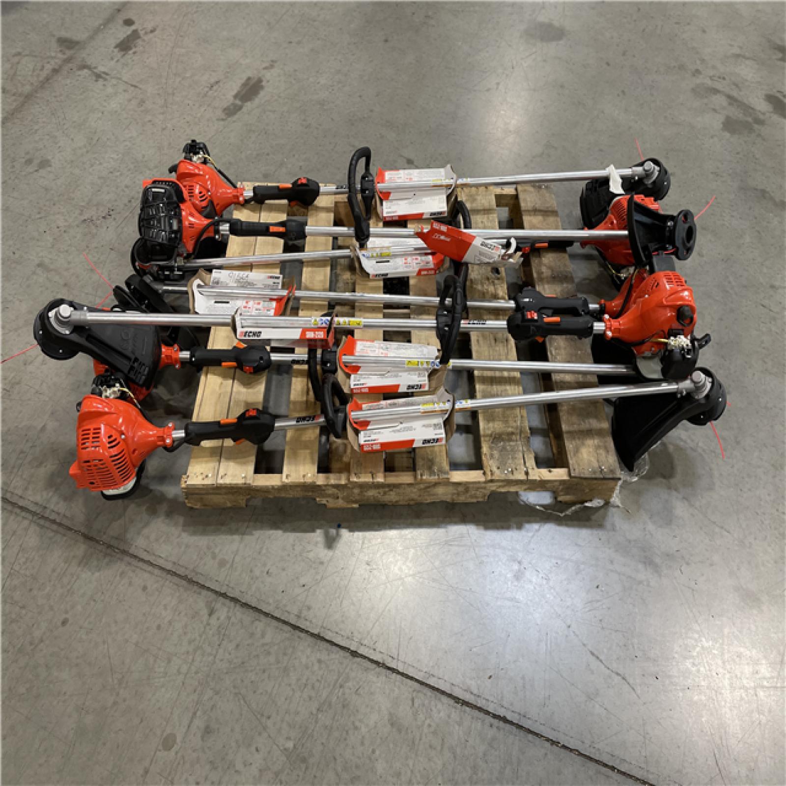 DALLAS LOCATION- ECHO 21.2 cc Gas 2-Stroke Straight Shaft String Trimmer PALLET (7 UNITS)