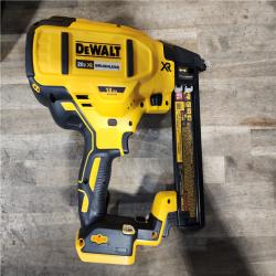 HOUSTON LOCATION - AS-IS DeWALT DCN681D1 20V MAX 18ga Cordless Brushless Narrow Crown Stapler Kit w/ BATTERY & CHARGER