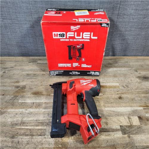 HOUSTON LOCATION - AS-IS MILWAUKEE FUEL 18V Cordless 18-Gauge 1/4 in. Narrow Crown Stapler (Tool-Only)