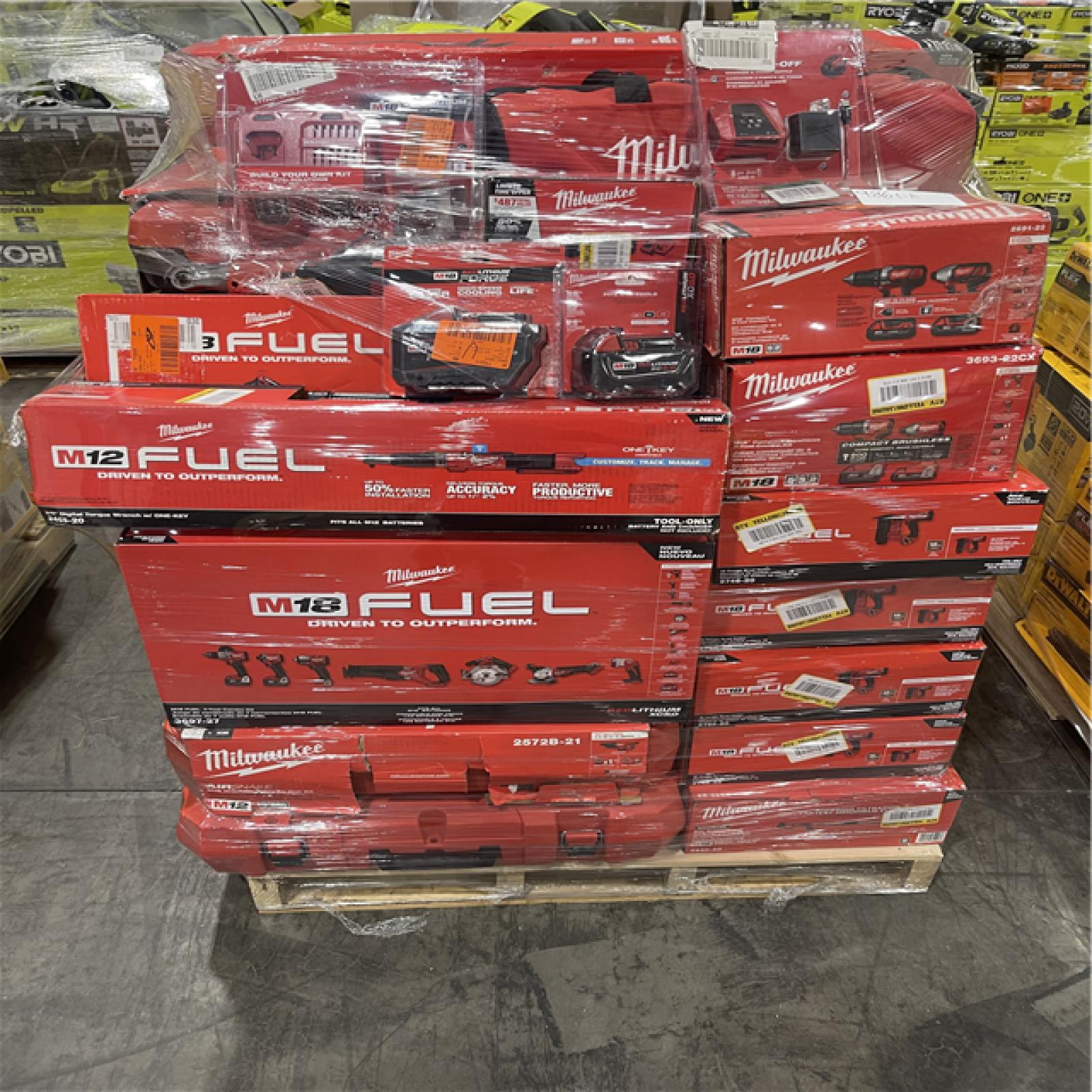 Pittston Location As-Is Power Tools Partial Truckload (14 Pallets) 9861-A