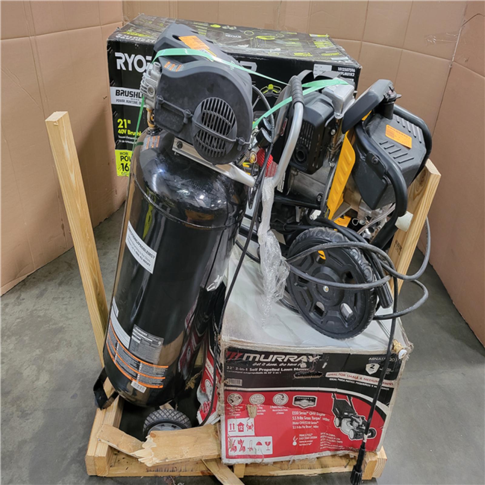 CALIFORNIA AS-IS OUTDOOR POWER EQUIPMENT