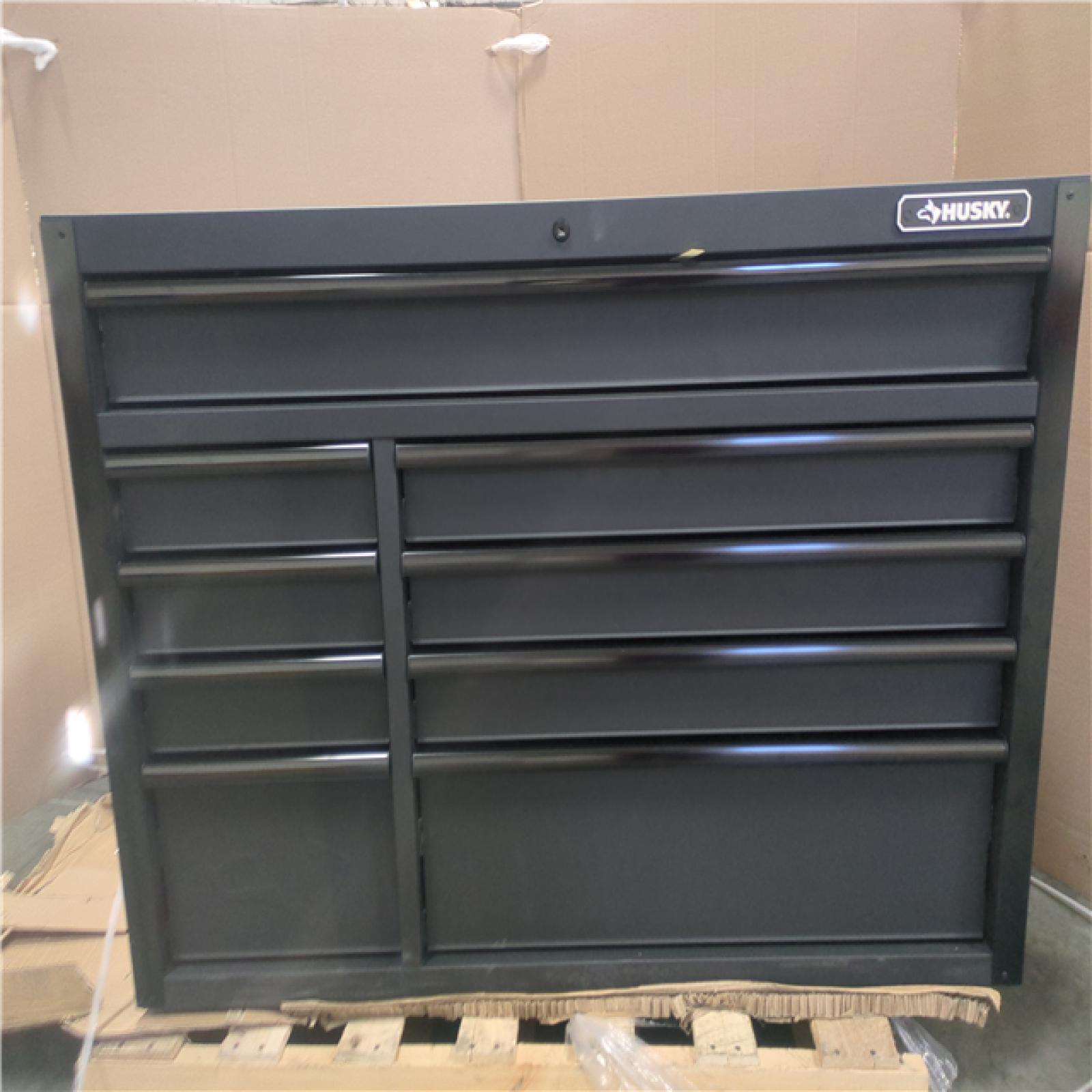 California AS-IS Husky 9-Drawer Mobile Workbench