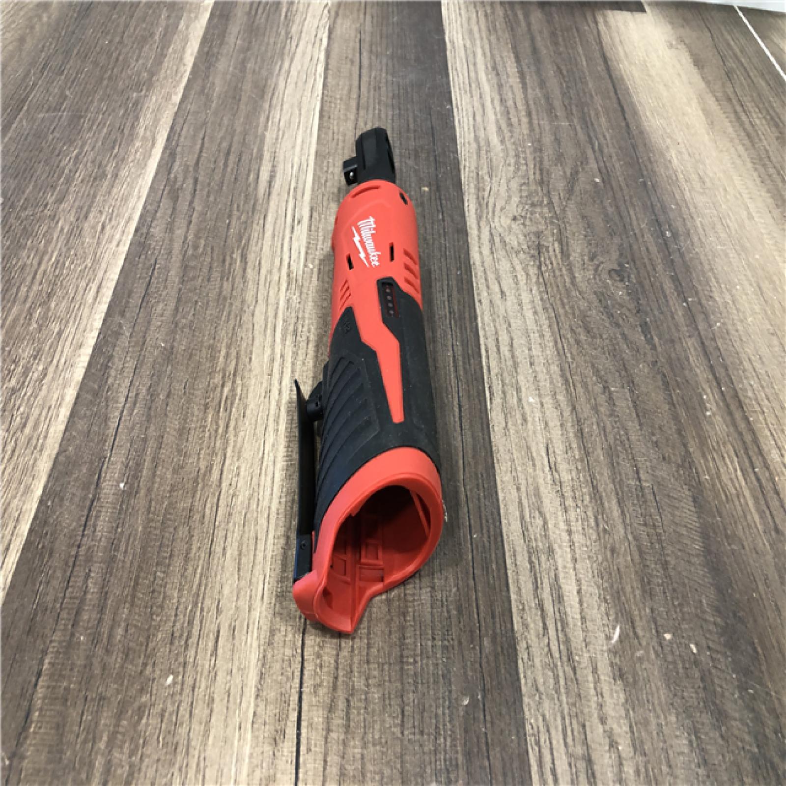 AS-IS Milwaukee 12V Lithium-Ion Cordless 3/8 in. Ratchet (Tool-Only)