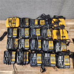 HOUSTON LOCATION - AS-IS DEWALT BATTERY CHARGER PACK QTY - 20
