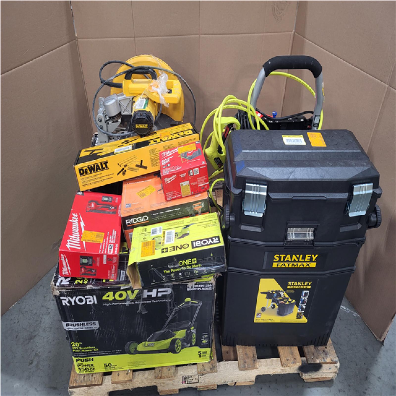CALIFORNIA AS-IS TOOL PALLET
