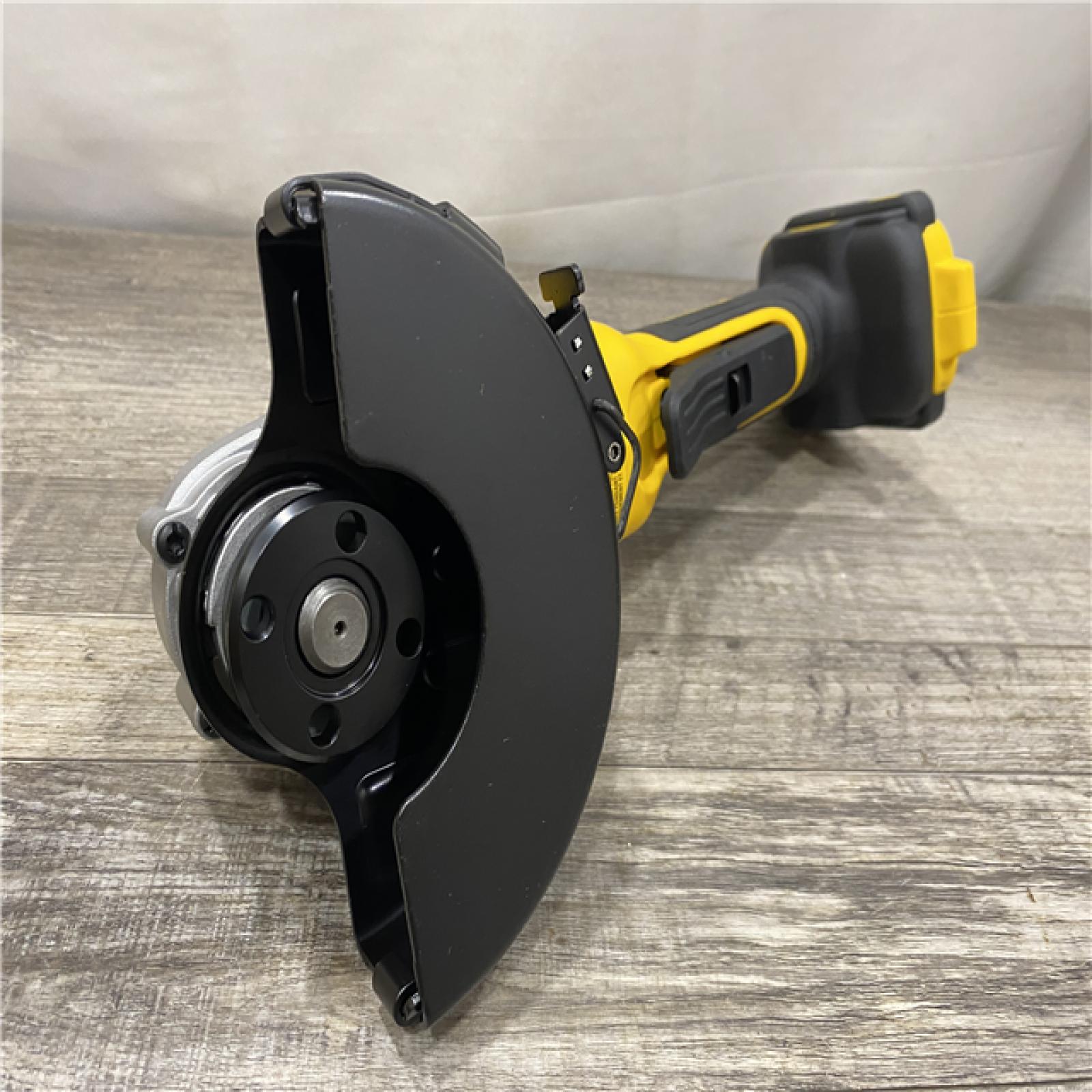 AS-IS DEWALT 20V MAX Cordless Brushless 4-1/2 in. Angle Grinder with Paddle Switch (Tool Only)