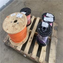 Houston Location AS IS - 4 Cooper Wire Rolls (3) THHN 12 Cu 2500SP (1) THHN 6 Str Cu SIM
