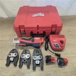 AS-IS Milwaukee 12V Force Logic Cordless Press Tool Kit