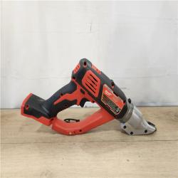 AS-IS- Milwaukee 18-Volt Lithium-Ion Cordless 18-Gauge Double Cut Metal Shear (Tool-Only)