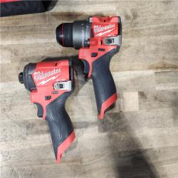 HOUSTON LOCATION - AS-IS Milwaukee 3497-22 12V Brushless Hammer Drill and Impact Driver Combo Kit