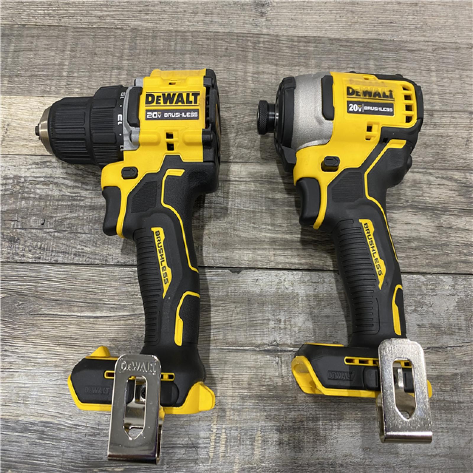 AS-IS DEWALT ATOMIC 20-Volt MAX Lithium-Ion Cordless Combo Kit
