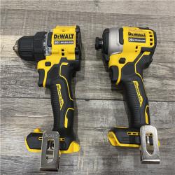 AS-IS DEWALT ATOMIC 20-Volt MAX Lithium-Ion Cordless Combo Kit