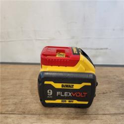 AS-IS- DEWALT 20V/60V MAX FLEXVOLT Lithium-Ion 9.0Ah Battery and Charger Starter Kit