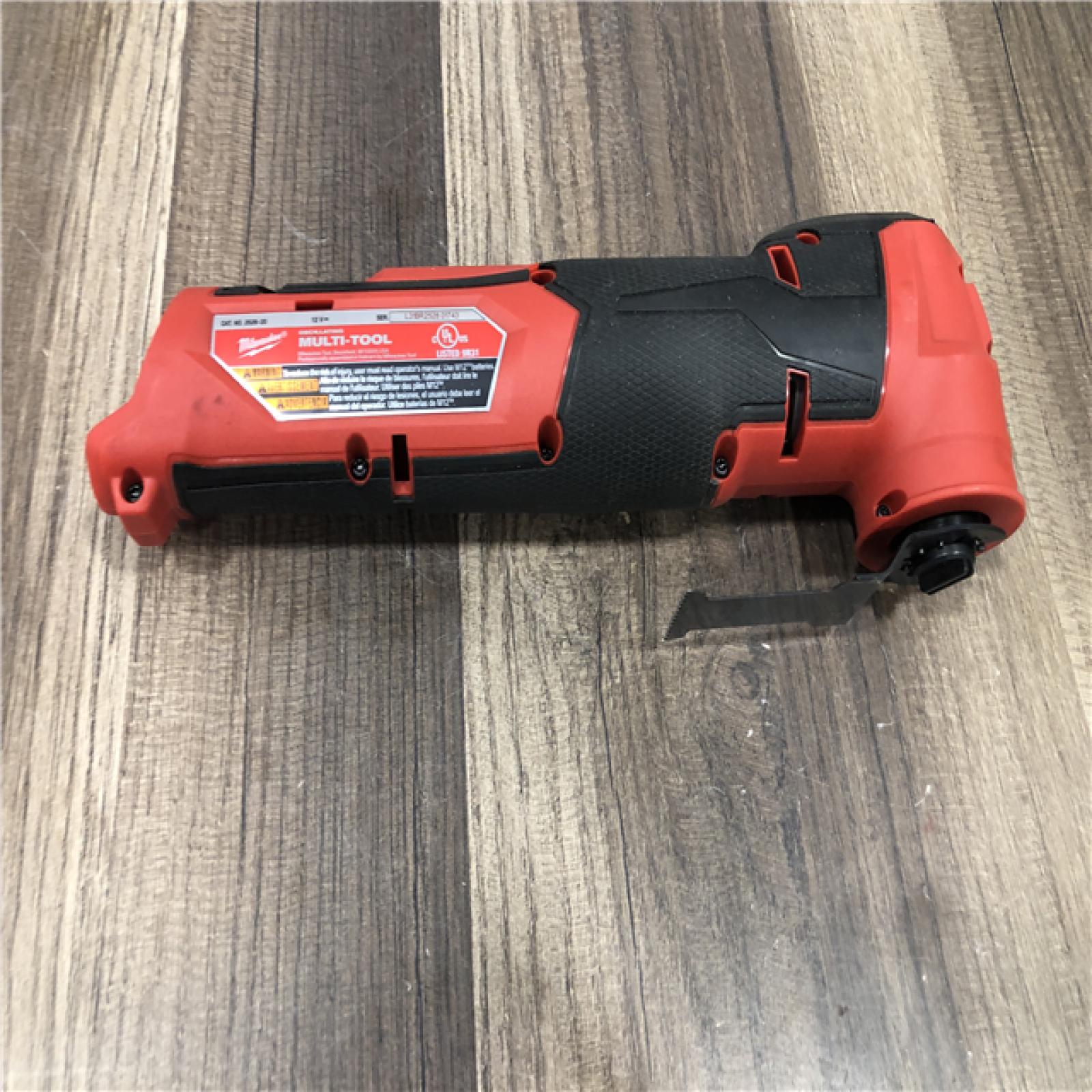 AS-IS Milwaukee  FUEL 12V Lithium-Ion Cordless Oscillating Multi-Tool (Tool-Only)