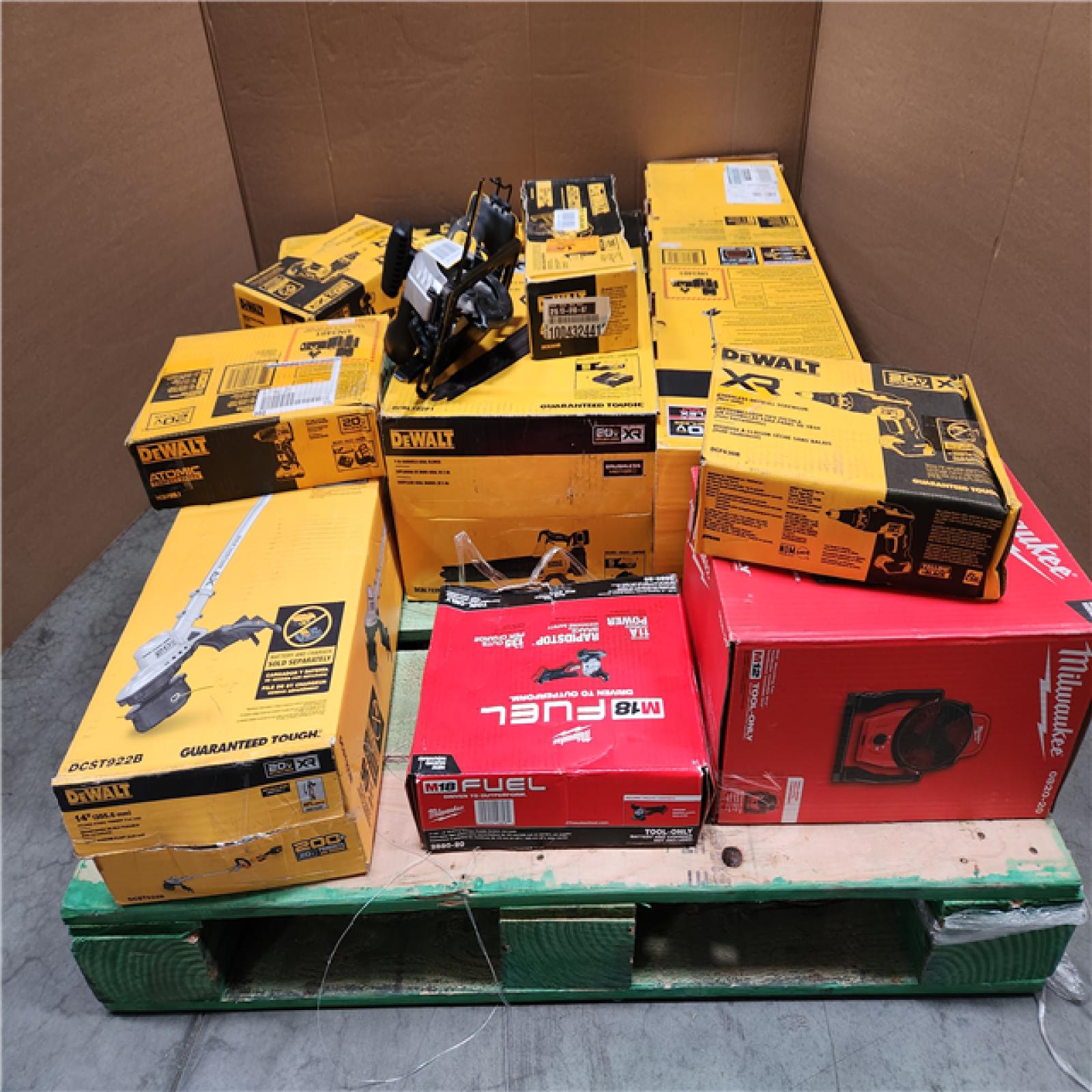 CALIFORNIA  AS-IS TOOL PALLET
