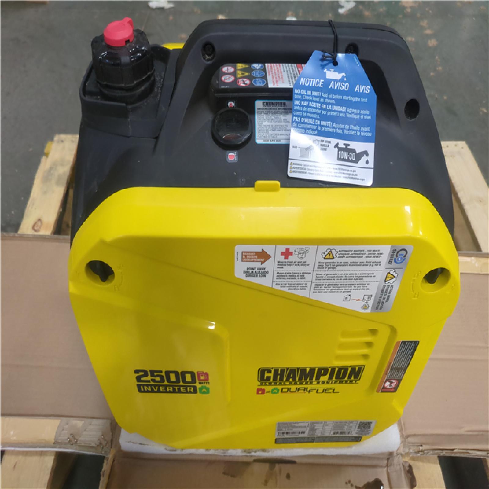 CALIFORNIA AS-IS CHAMPION PORTABLE POWER GENERATOR