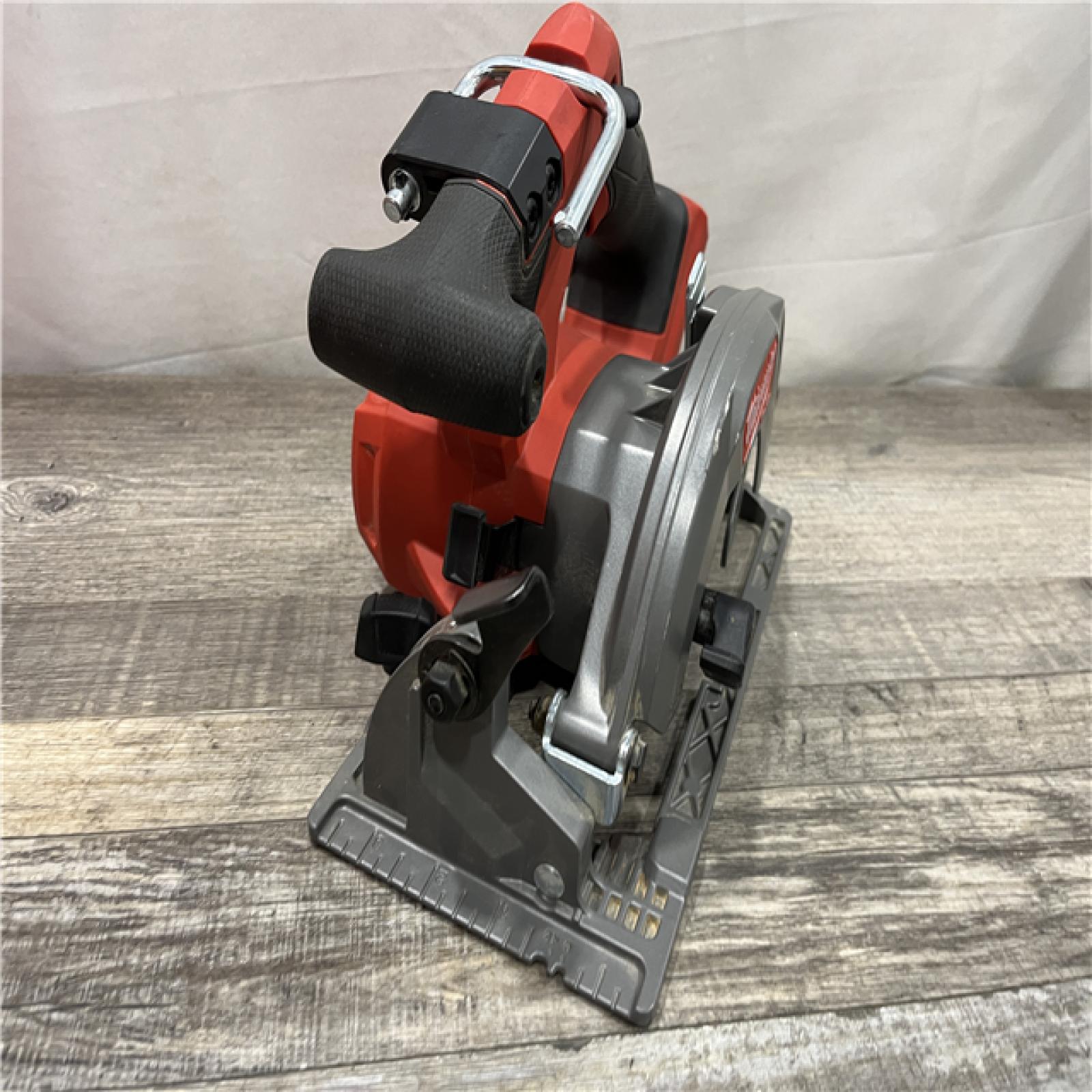 AS-IS Milwaukee FUEL 18V Lithium-Ion Brushless Cordless 6-1/2 in. Circular Saw (Tool-Only)