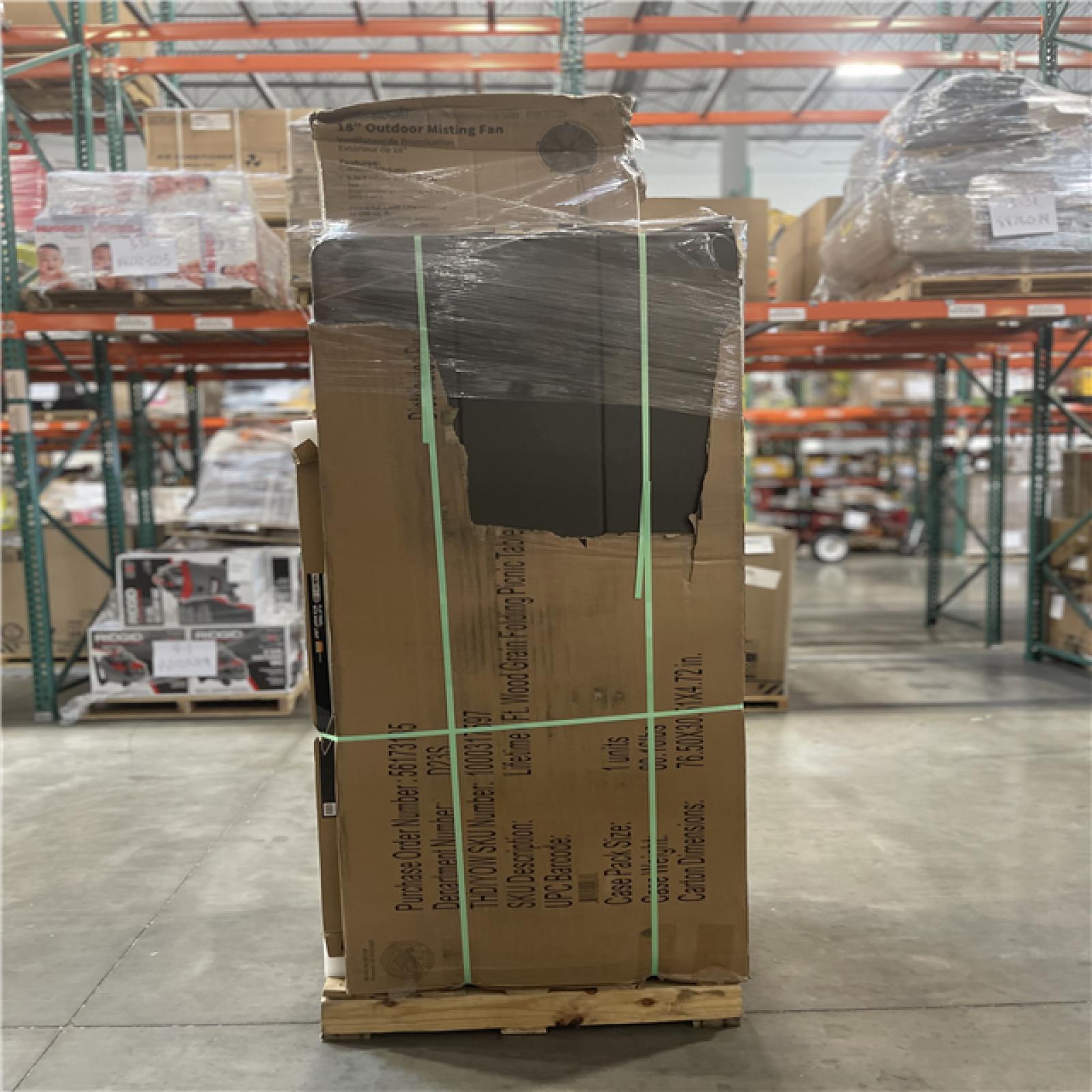 DALLAS LOCATION- AS-IS HOME IMPROVEMENT PALLET