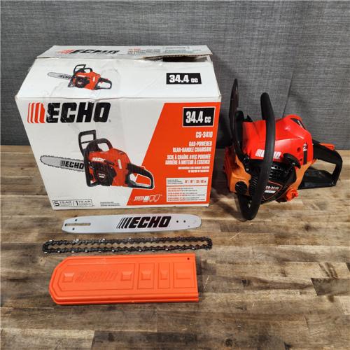 HOUSTON LOCATION - AS-IS ECHO CS-3410 34.4cc 2-Cycle Gas Chainsaw