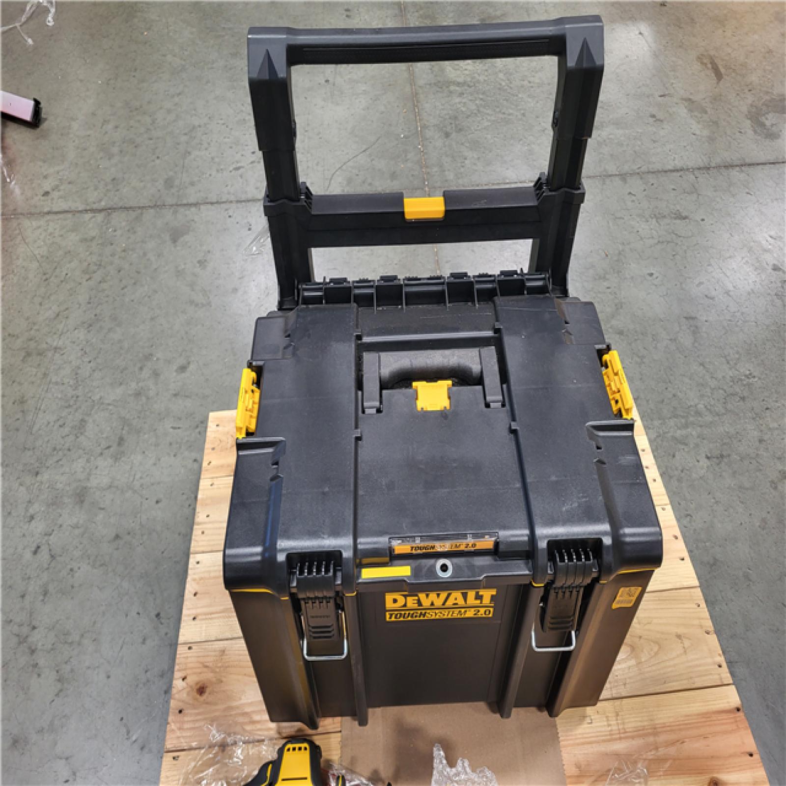 CALIFORNIA AS-IS NEW DEWALT 6-TOOL COMBO KIT W/ TOUGH SYSTEM 2.0 BOX