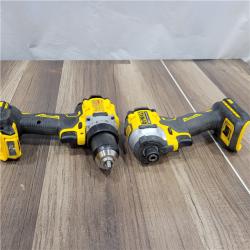 DEWALT 20V MAX XR Cordless Drill/Driver, ATOMIC Impact Driver 2 Tool Combo Kit, (2) 2.0Ah Batteries, Charger, and Bag