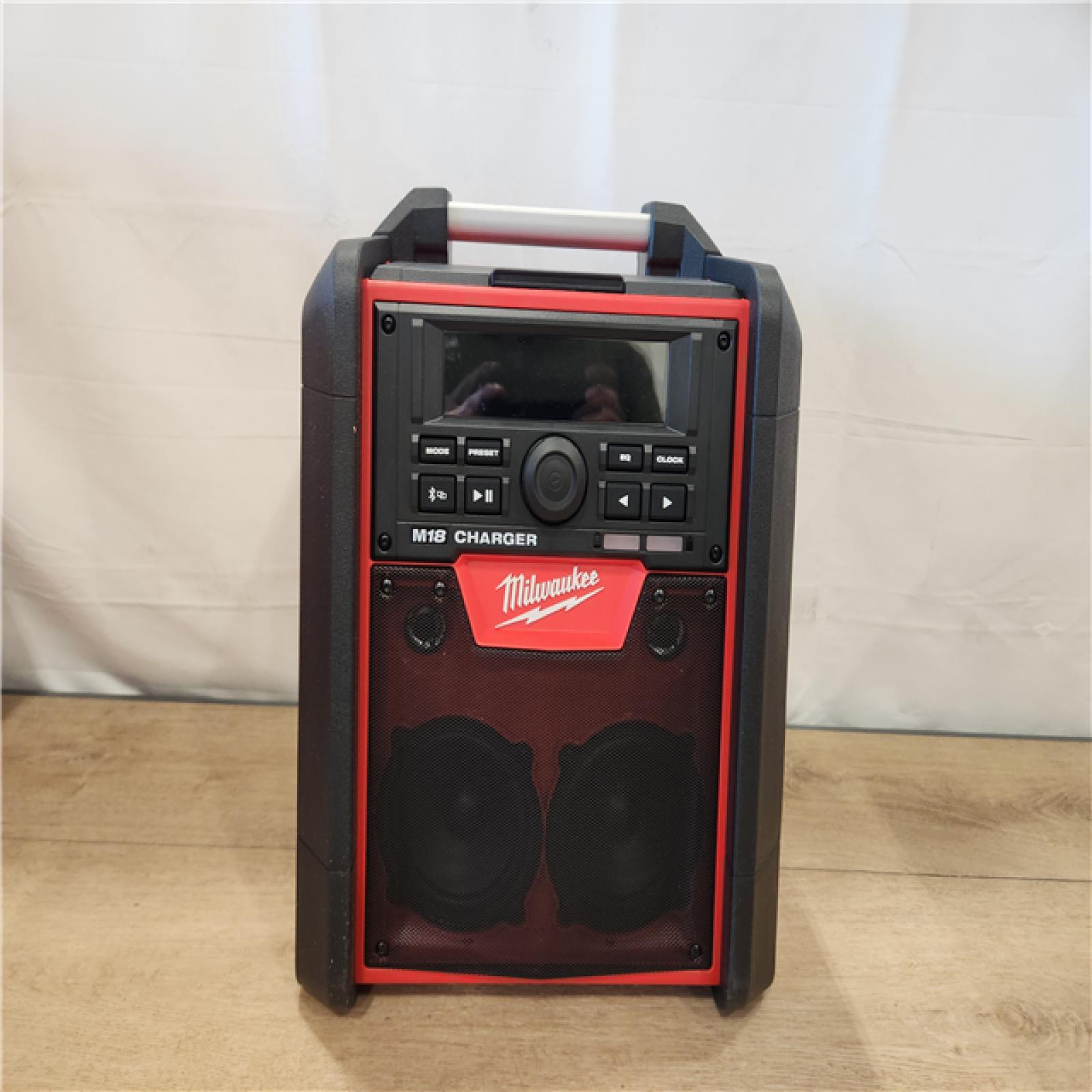 AS-IS- Milwaukee M18 Lithium-Ion Cordless Jobsite Radio/Charger