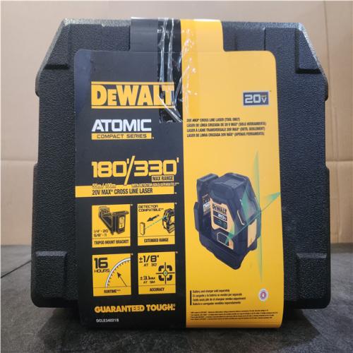 Phoenix NEW DEWALT 20V Green Cross Line Laser Level (Tool-Only)