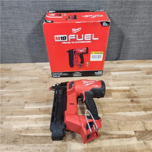 HOUSTON LOCATION - AS-IS Milwaukee FUEL 18-Volt Lithium-Ion Brushless Cordless Gen II 18-Gauge Brad Nailer (Tool-Only)
