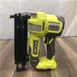 AS-IS RYOBI ONE+ 18V 18-Gauge Cordless AirStrike Brad Nailer (Tool Only)