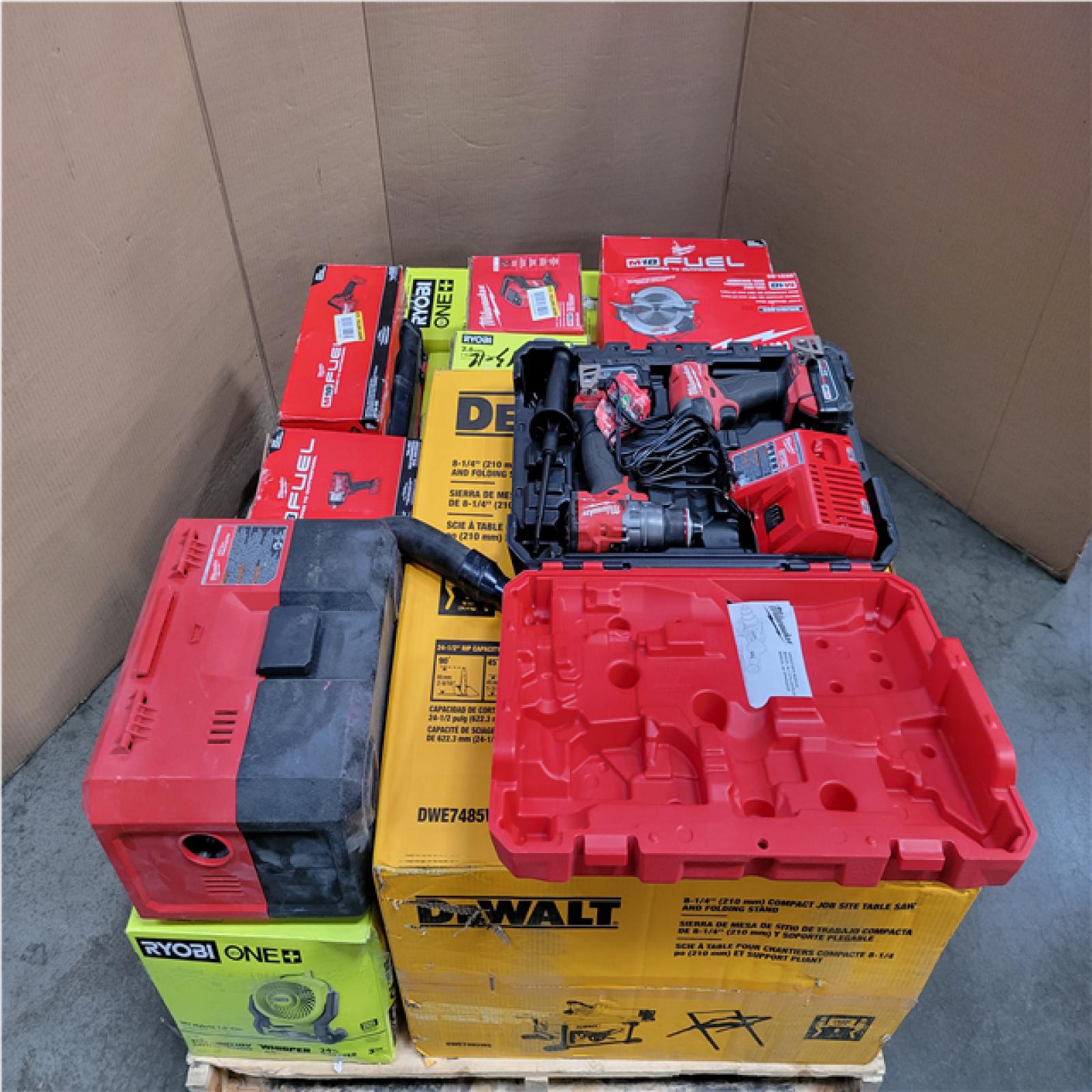CALIFORNIA AS-IS TOOL PALLET