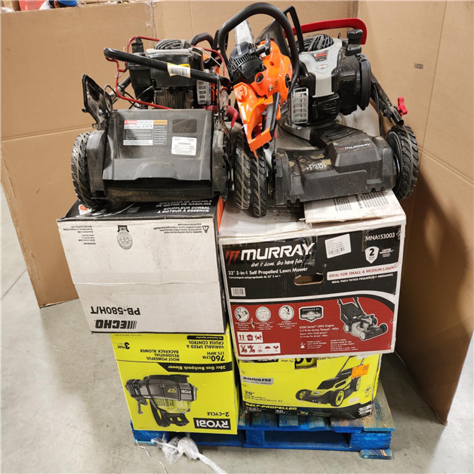 CALIFORNIA AS-IS OUTDOOR POWER EQUIPMENT