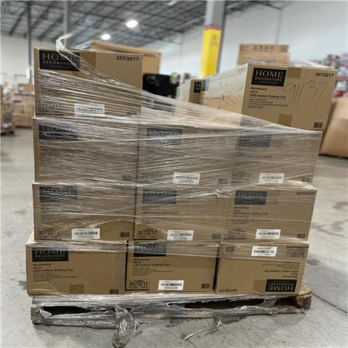 DALLAS LOCATION - WINDWARD 44 LED INDOOR CEILING FAN MATTE WHITE PALLET- (22 UNITS)