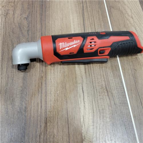 AS-IS Milwaukee M12 12-Volt Lithium-Ion Cordless 1/4 in. Right Angle Hex Impact Driver (Tool-Only)