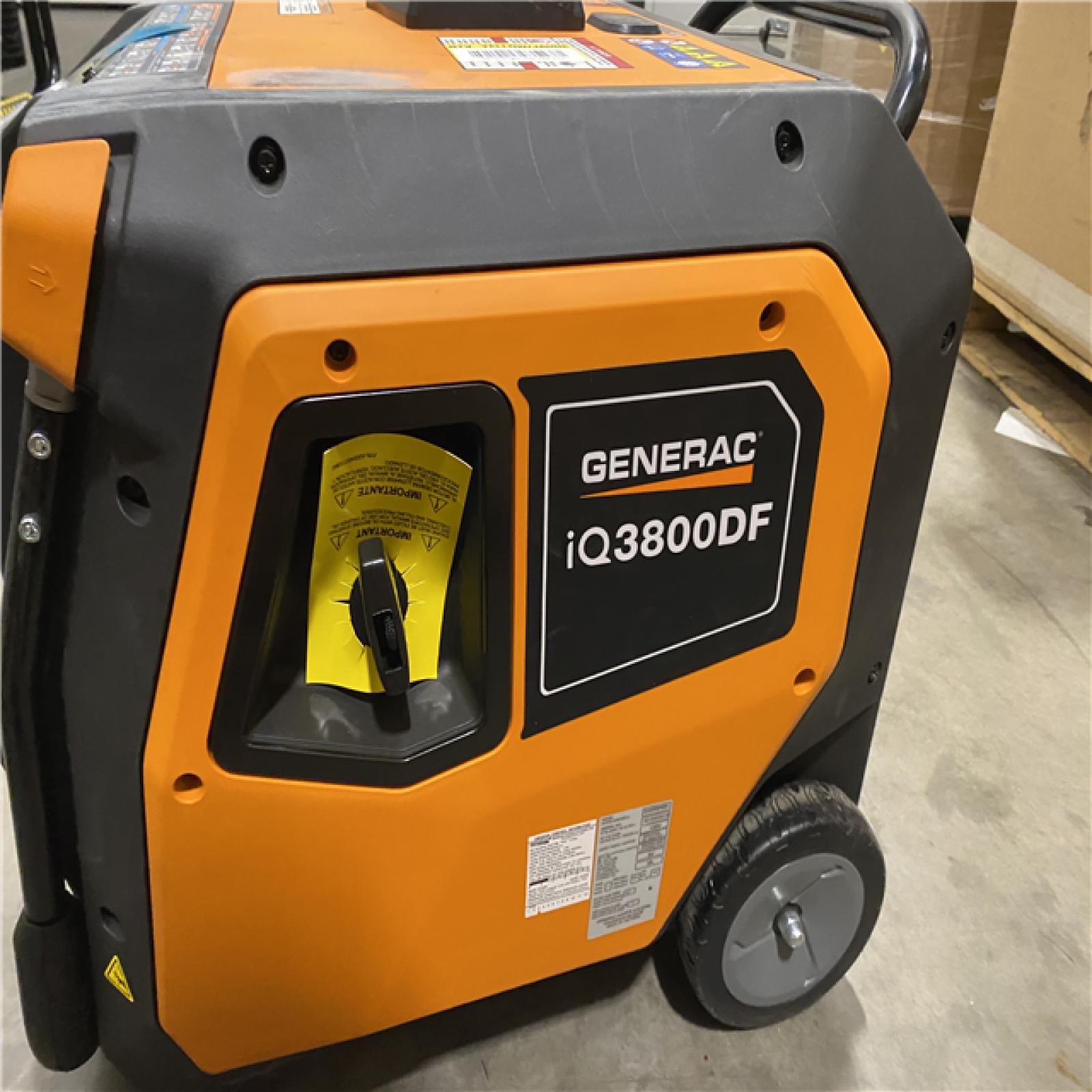 Dallas Location - As-Is Generac 3800/3000-Watt Dual Fuel Inveter Generator