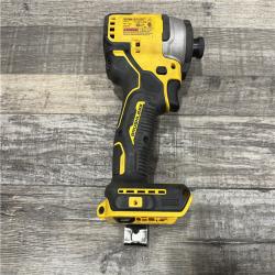 AS-IS DEWALT Atomic 20V Max Lithium-Ion Brushless Cordless Compact 1/4 in. Impact Driver Kit