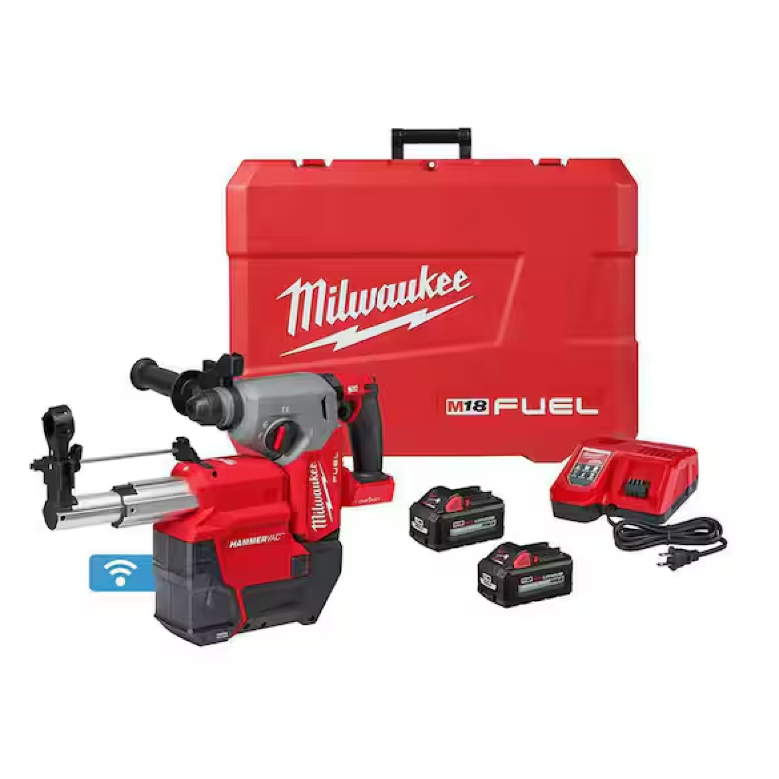 DALLAS LOCATION- NEW!- Milwaukee M18 18V Cordless 1 in. SDS-Plus Rotary Hammer Kit