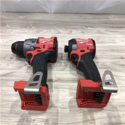 AS-IS Milwaukee FUEL 18V Lithium-Ion Cordless Hammer Drill and Impact Driver Combo Kit