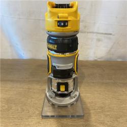 AS-IS DEWALT 20V MAX XR Cordless Brushless Fixed Base Compact Router (Tool Only)