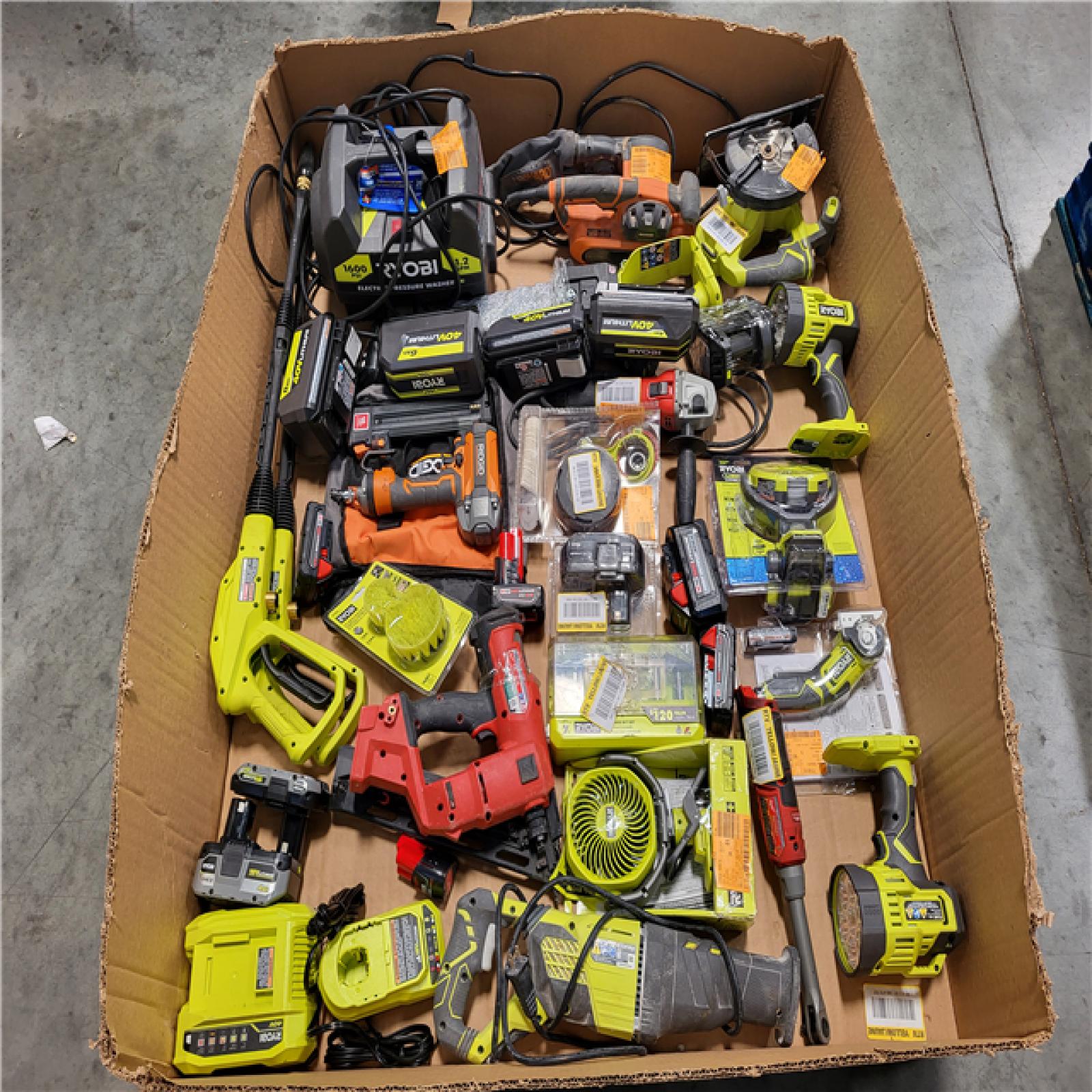 CALIFORNIA AS-IS TOOL PALLET