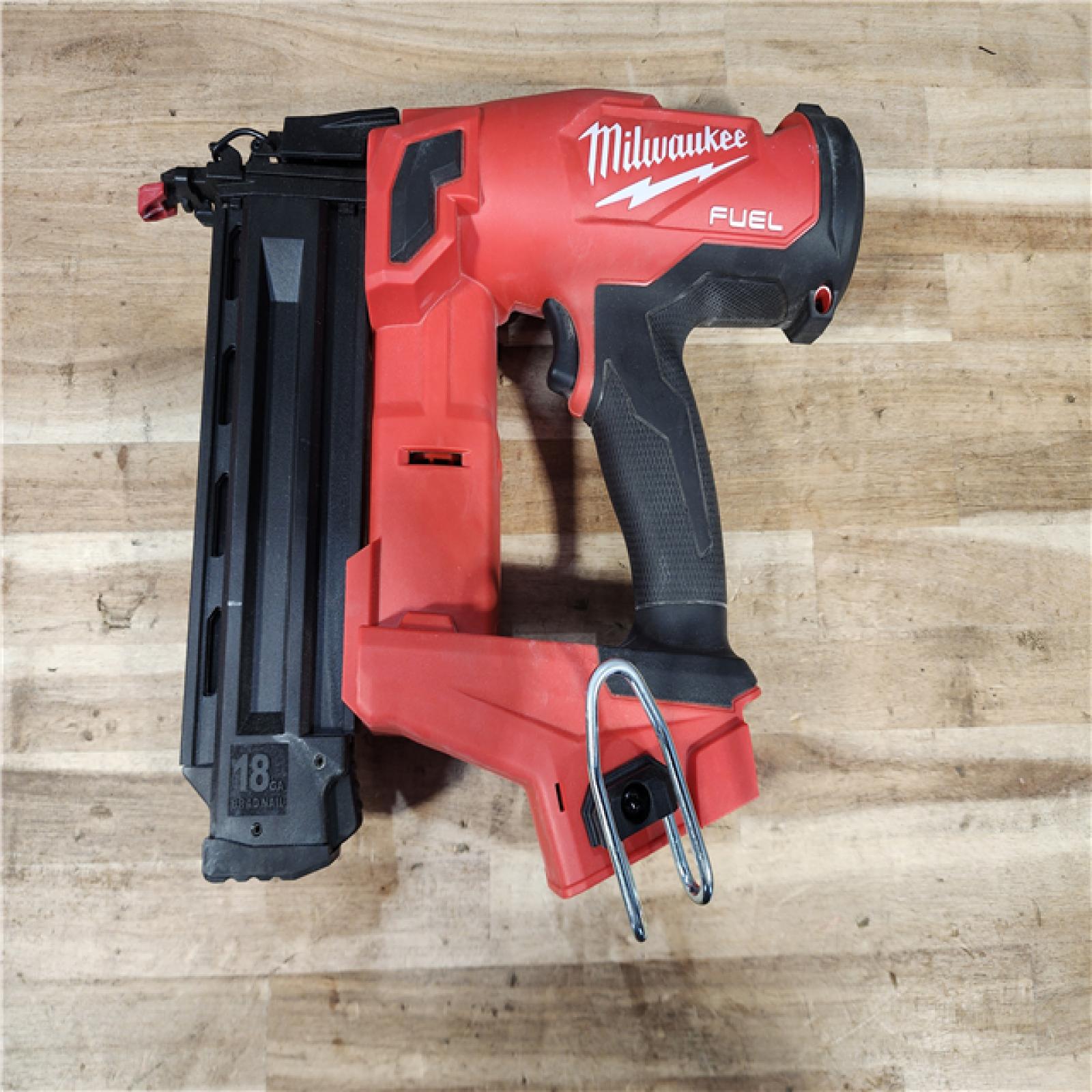 HOUSTON LOCATION - AS-IS Milwaukee FUEL 18-Volt Lithium-Ion Brushless Cordless Gen II 18-Gauge Brad Nailer (Tool-Only)