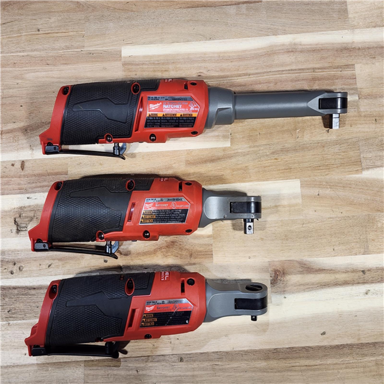 HOUSTON LOCATION - AS-IS MILWAUKEE 3 TOOL COMBO