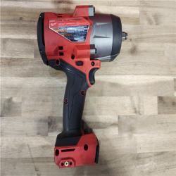 HOUSTON LOCATION - AS-IS Milwaukee M18 1/2 in. Cordless Brushless High Torque Impact Wrench Kit (Battery & Charger)