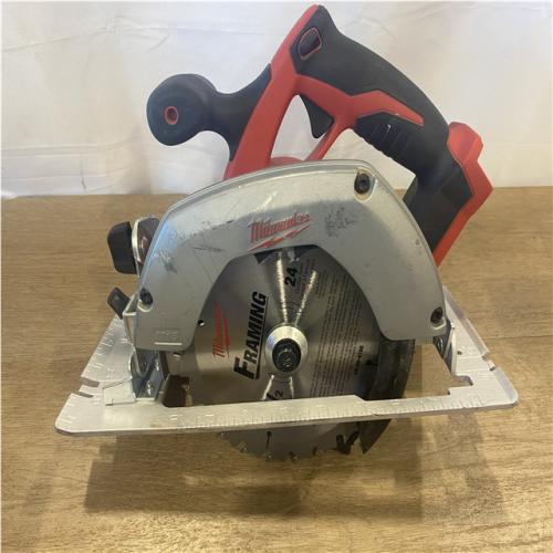 AS-IS Milwaukee 18V Lithium-Ion Cordless 6-1/2 in. Circular Saw (Tool-Only)