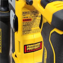 HOUSTON LOCATION - AS-IS Dewalt DCH172B MAX Atomic 20V 5/8 Inch Brushless Cordless SDS Plus Rotary Hammer (Tool Only)