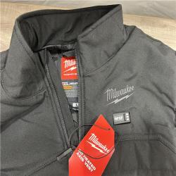 AS-IS Milwaukee Men's Large 12-Volt Lithium-Ion Cordless Axis Black Heated Vest Kit
