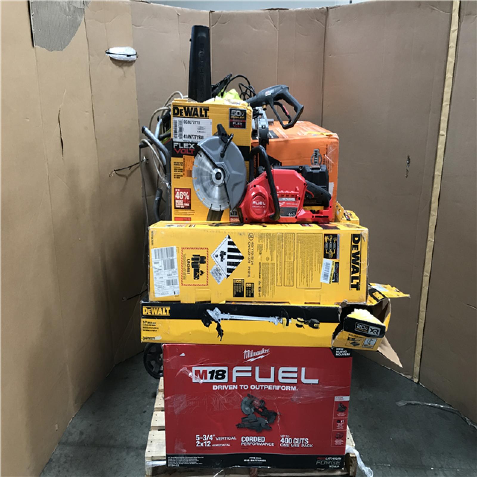 CALIFORNIA AS-IS TOOL PALLET