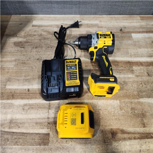 Houston Location AS-IS DEWALT 20V XR Lithium-Ion Cordless Brushless 1/2 in. Drill/Driver Kit