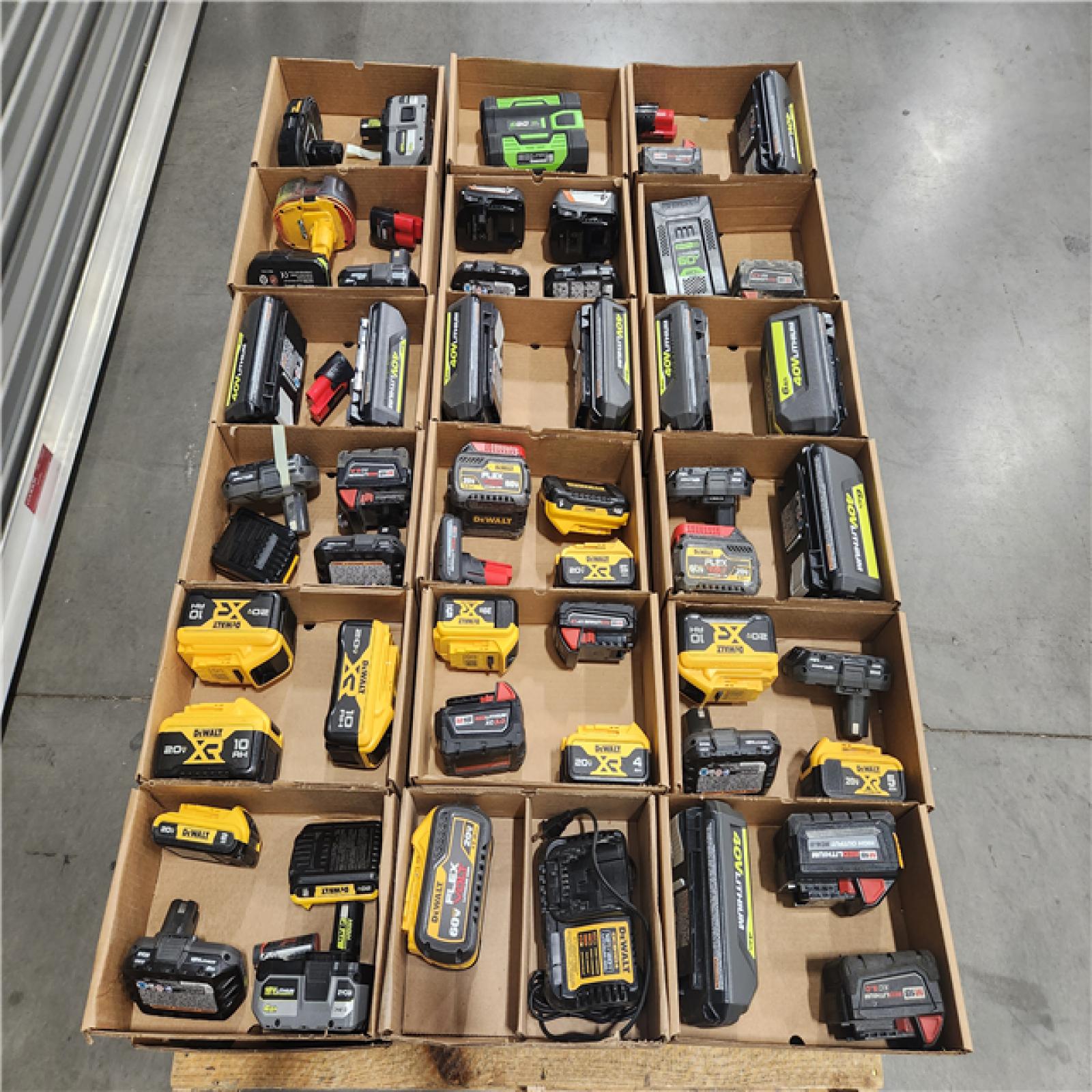 DALLAS LOCATION - AS-IS BATTERY PALLET