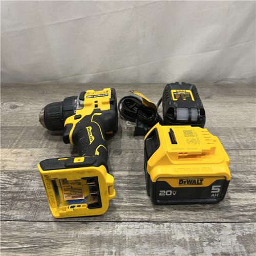 AS-IS DEWALT Atomic 20V Lithium-Ion Cordless Compact 1/2 in. Drill/Driver Kit