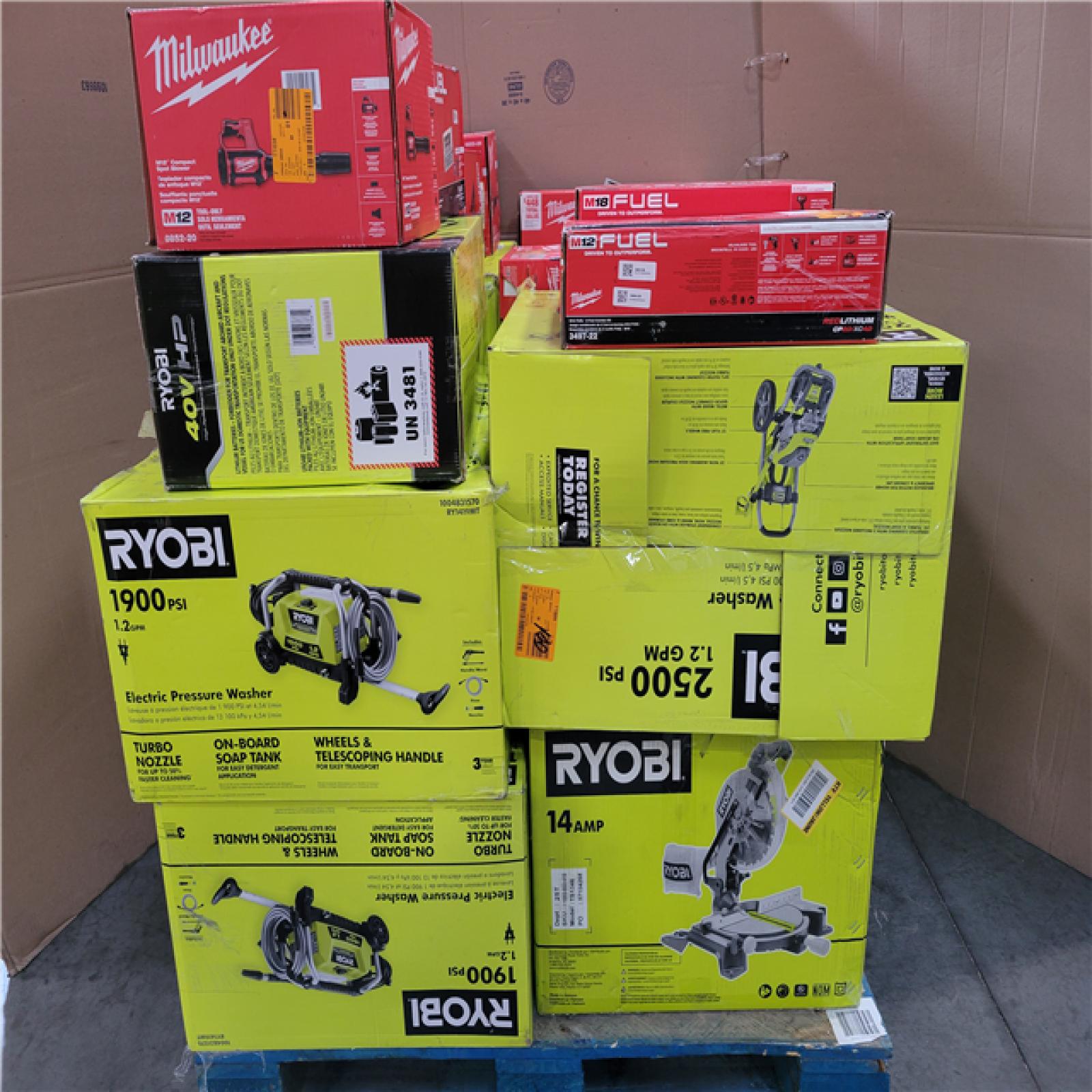 CALIFORNIA AS-IS TOOL PALLET